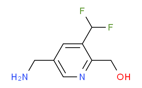 5-(Aminomethyl)-3-(difluoromethyl)pyridine-2-methanol