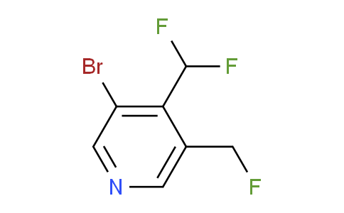 AM142017 | 1806770-70-6 | 3-Bromo-4-(difluoromethyl)-5-(fluoromethyl)pyridine