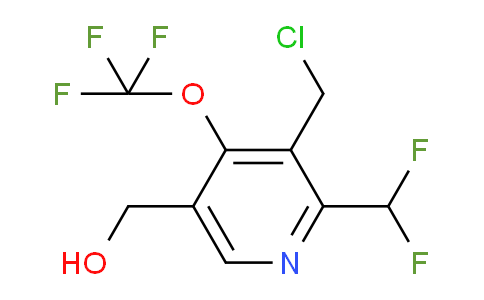 AM142019 | 1805153-75-6 | 3-(Chloromethyl)-2-(difluoromethyl)-4-(trifluoromethoxy)pyridine-5-methanol