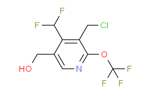 AM142025 | 1804908-65-3 | 3-(Chloromethyl)-4-(difluoromethyl)-2-(trifluoromethoxy)pyridine-5-methanol