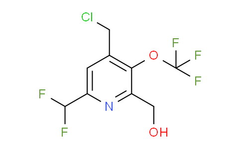 4-(Chloromethyl)-6-(difluoromethyl)-3-(trifluoromethoxy)pyridine-2-methanol