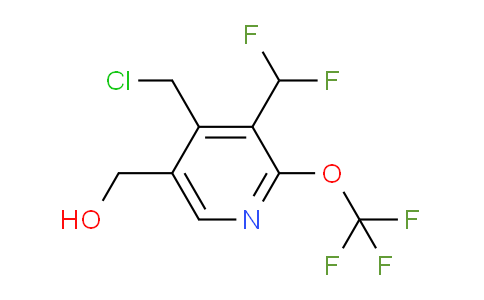 AM142038 | 1806777-47-8 | 4-(Chloromethyl)-3-(difluoromethyl)-2-(trifluoromethoxy)pyridine-5-methanol
