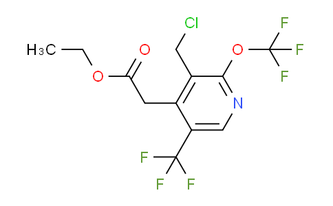 AM142046 | 1804758-82-4 | Ethyl 3-(chloromethyl)-2-(trifluoromethoxy)-5-(trifluoromethyl)pyridine-4-acetate