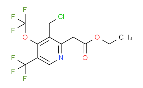 AM142053 | 1805312-29-1 | Ethyl 3-(chloromethyl)-4-(trifluoromethoxy)-5-(trifluoromethyl)pyridine-2-acetate