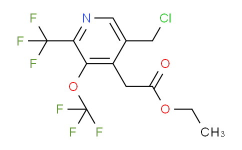 AM142058 | 1804759-04-3 | Ethyl 5-(chloromethyl)-3-(trifluoromethoxy)-2-(trifluoromethyl)pyridine-4-acetate