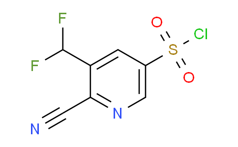 AM142059 | 1804483-90-6 | 2-Cyano-3-(difluoromethyl)pyridine-5-sulfonyl chloride