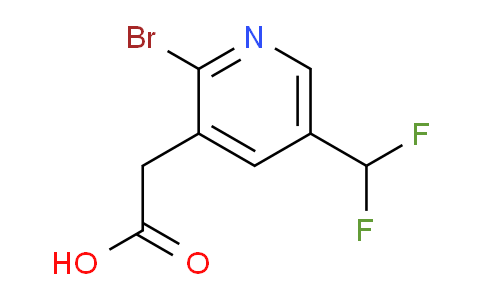 AM142065 | 1805297-99-7 | 2-Bromo-5-(difluoromethyl)pyridine-3-acetic acid