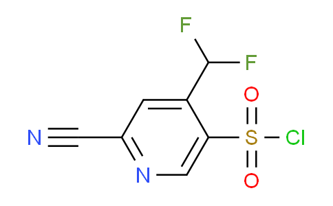 AM142066 | 1804483-97-3 | 2-Cyano-4-(difluoromethyl)pyridine-5-sulfonyl chloride