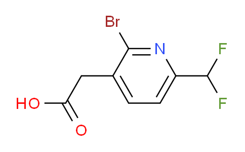 AM142067 | 1803706-26-4 | 2-Bromo-6-(difluoromethyl)pyridine-3-acetic acid