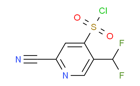 AM142068 | 1804754-35-5 | 2-Cyano-5-(difluoromethyl)pyridine-4-sulfonyl chloride