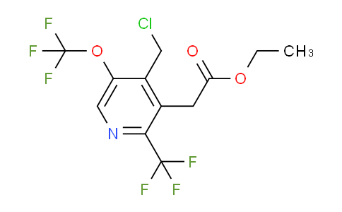 AM142069 | 1804366-56-0 | Ethyl 4-(chloromethyl)-5-(trifluoromethoxy)-2-(trifluoromethyl)pyridine-3-acetate