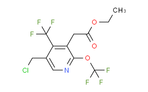 AM142071 | 1805312-88-2 | Ethyl 5-(chloromethyl)-2-(trifluoromethoxy)-4-(trifluoromethyl)pyridine-3-acetate