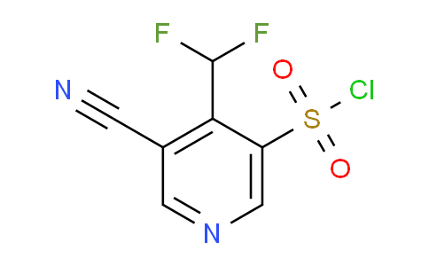 AM142073 | 1804484-30-7 | 3-Cyano-4-(difluoromethyl)pyridine-5-sulfonyl chloride