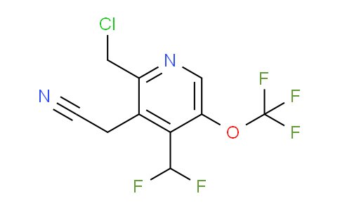 AM142079 | 1804750-82-0 | 2-(Chloromethyl)-4-(difluoromethyl)-5-(trifluoromethoxy)pyridine-3-acetonitrile