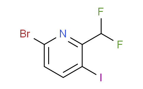 AM142080 | 1803695-64-8 | 6-Bromo-2-(difluoromethyl)-3-iodopyridine