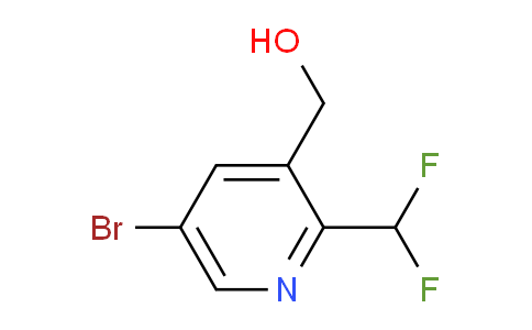 5-Bromo-2-(difluoromethyl)pyridine-3-methanol