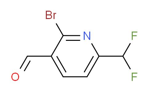 2-Bromo-6-(difluoromethyl)pyridine-3-carboxaldehyde