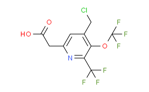 AM142091 | 1805311-69-6 | 4-(Chloromethyl)-3-(trifluoromethoxy)-2-(trifluoromethyl)pyridine-6-acetic acid