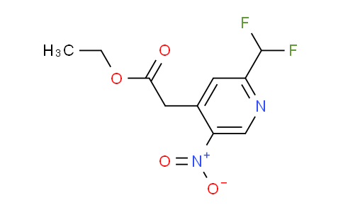 AM142094 | 1805131-59-2 | Ethyl 2-(difluoromethyl)-5-nitropyridine-4-acetate