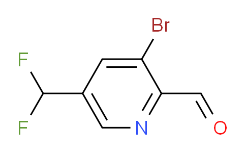 AM142095 | 1805021-75-3 | 3-Bromo-5-(difluoromethyl)pyridine-2-carboxaldehyde