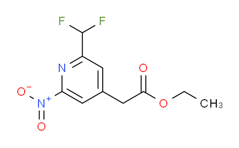 AM142097 | 1804440-16-1 | Ethyl 2-(difluoromethyl)-6-nitropyridine-4-acetate