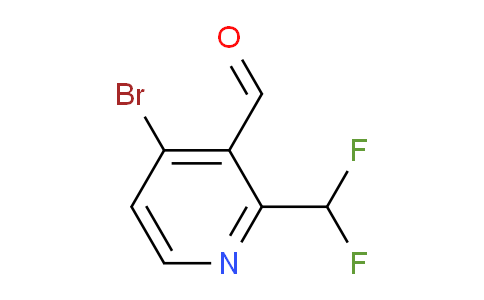 AM142098 | 1804442-20-3 | 4-Bromo-2-(difluoromethyl)pyridine-3-carboxaldehyde