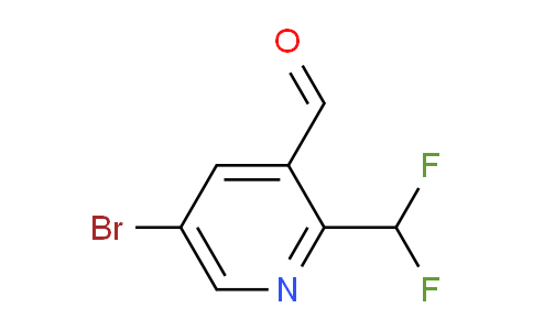 AM142101 | 1806765-35-4 | 5-Bromo-2-(difluoromethyl)pyridine-3-carboxaldehyde
