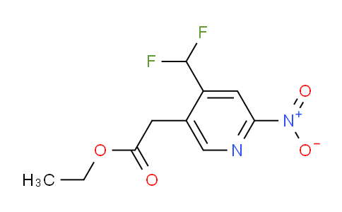 AM142103 | 1805299-78-8 | Ethyl 4-(difluoromethyl)-2-nitropyridine-5-acetate