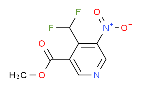 AM142121 | 1805299-24-4 | Methyl 4-(difluoromethyl)-3-nitropyridine-5-carboxylate