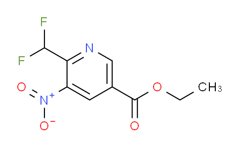 AM142123 | 1805275-17-5 | Ethyl 2-(difluoromethyl)-3-nitropyridine-5-carboxylate