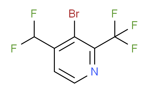 AM142124 | 1806779-00-9 | 3-Bromo-4-(difluoromethyl)-2-(trifluoromethyl)pyridine