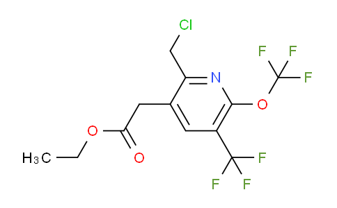AM142126 | 1805031-99-5 | Ethyl 2-(chloromethyl)-6-(trifluoromethoxy)-5-(trifluoromethyl)pyridine-3-acetate