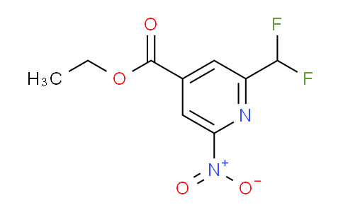 AM142130 | 1804710-09-5 | Ethyl 2-(difluoromethyl)-6-nitropyridine-4-carboxylate