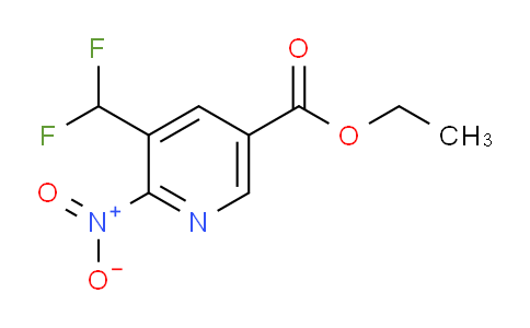 AM142134 | 1804439-53-9 | Ethyl 3-(difluoromethyl)-2-nitropyridine-5-carboxylate