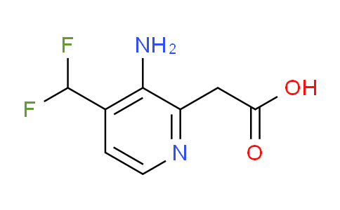 AM142135 | 1804706-00-0 | 3-Amino-4-(difluoromethyl)pyridine-2-acetic acid