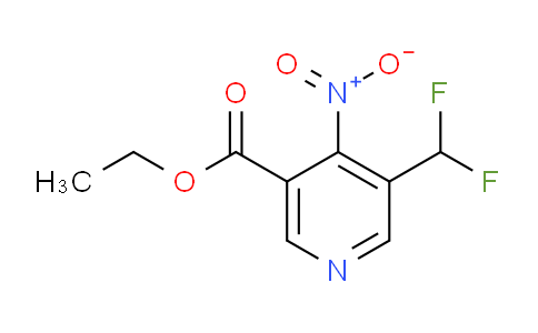 AM142137 | 1805044-07-8 | Ethyl 3-(difluoromethyl)-4-nitropyridine-5-carboxylate