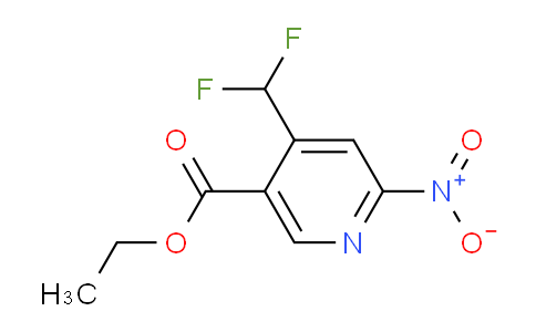 AM142139 | 1805224-57-0 | Ethyl 4-(difluoromethyl)-2-nitropyridine-5-carboxylate