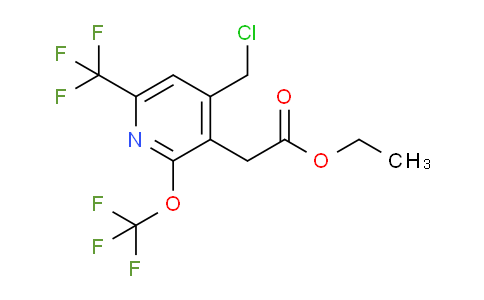 AM142142 | 1804908-02-8 | Ethyl 4-(chloromethyl)-2-(trifluoromethoxy)-6-(trifluoromethyl)pyridine-3-acetate
