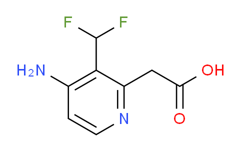 AM142149 | 1804706-06-6 | 4-Amino-3-(difluoromethyl)pyridine-2-acetic acid