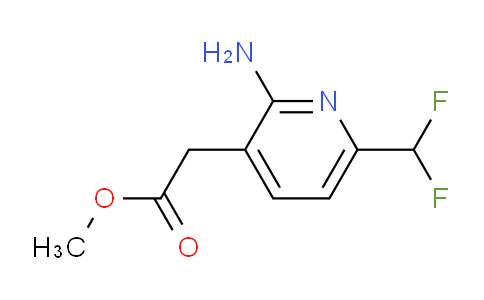AM142165 | 1804706-17-9 | Methyl 2-amino-6-(difluoromethyl)pyridine-3-acetate