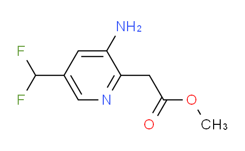 AM142171 | 1805278-82-3 | Methyl 3-amino-5-(difluoromethyl)pyridine-2-acetate
