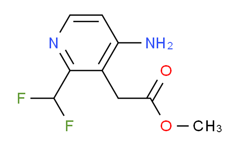 AM142174 | 1806779-06-5 | Methyl 4-amino-2-(difluoromethyl)pyridine-3-acetate