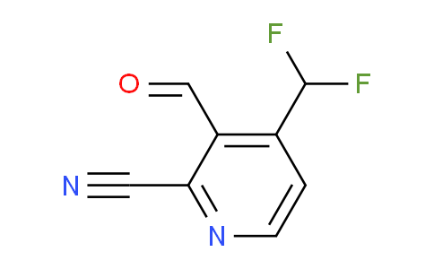 AM142175 | 1805033-94-6 | 2-Cyano-4-(difluoromethyl)pyridine-3-carboxaldehyde