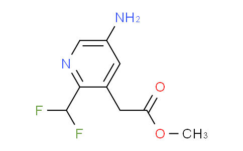 AM142180 | 1806779-13-4 | Methyl 5-amino-2-(difluoromethyl)pyridine-3-acetate