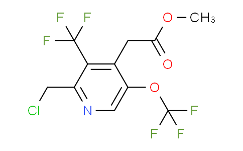 AM142184 | 1805181-89-8 | Methyl 2-(chloromethyl)-5-(trifluoromethoxy)-3-(trifluoromethyl)pyridine-4-acetate