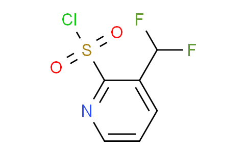 3-(Difluoromethyl)pyridine-2-sulfonyl chloride