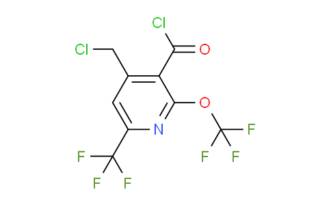 AM142200 | 1804369-95-6 | 4-(Chloromethyl)-2-(trifluoromethoxy)-6-(trifluoromethyl)pyridine-3-carbonyl chloride