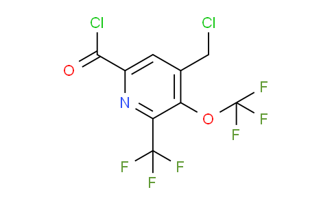 AM142205 | 1806772-22-4 | 4-(Chloromethyl)-3-(trifluoromethoxy)-2-(trifluoromethyl)pyridine-6-carbonyl chloride