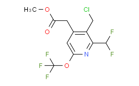 AM142208 | 1805283-02-6 | Methyl 3-(chloromethyl)-2-(difluoromethyl)-6-(trifluoromethoxy)pyridine-4-acetate