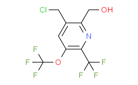 AM142217 | 1806764-70-4 | 3-(Chloromethyl)-5-(trifluoromethoxy)-6-(trifluoromethyl)pyridine-2-methanol